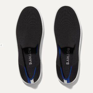 Rothy's The Original Slip On Sneaker Black Size 6.5